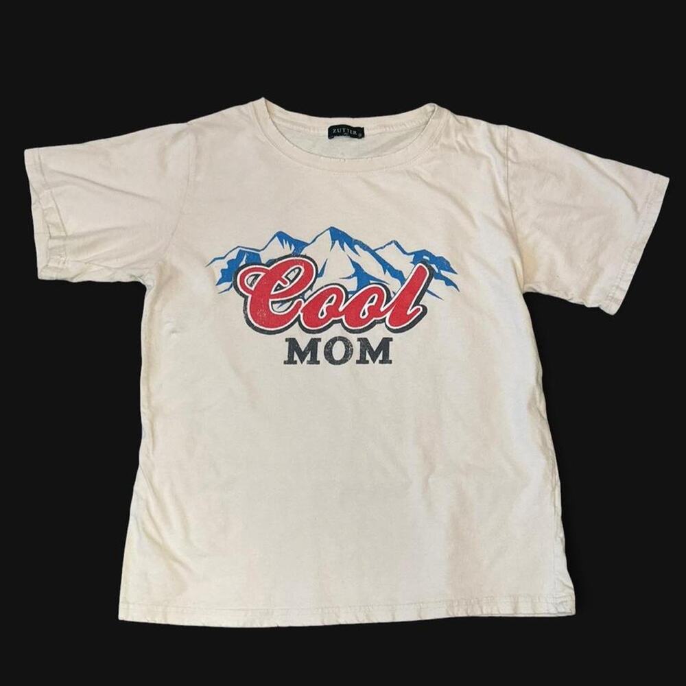 Zutter white‎ graphic tee